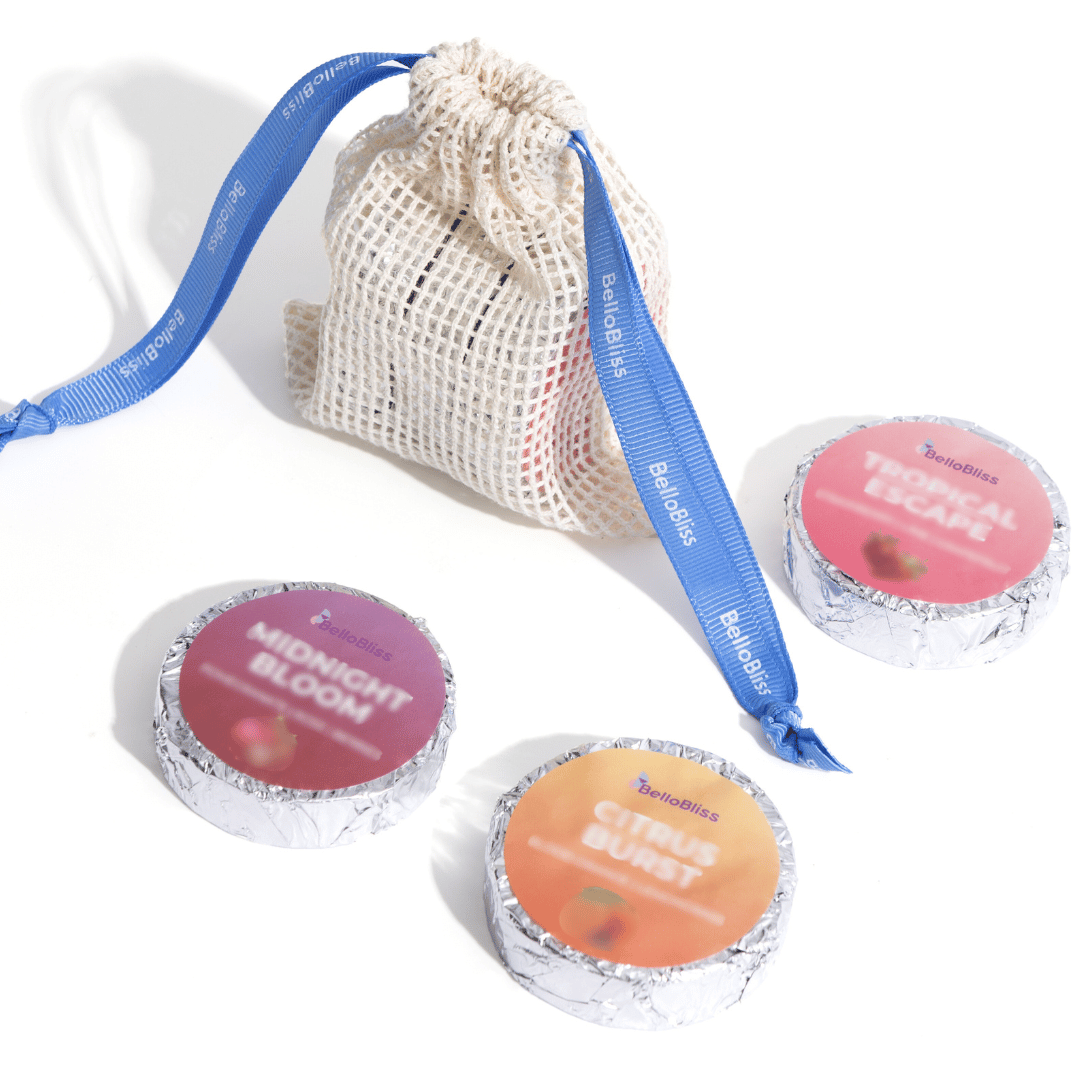 Reusable Shower Steamer Pouch - 3 Mystery Pack
